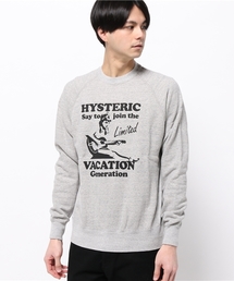 HYSTERIC GLAMOUR poolsideスウェット HYSTERIC GLAMOUR（ヒステリックグラマー）の「VACATION DAY pt SW