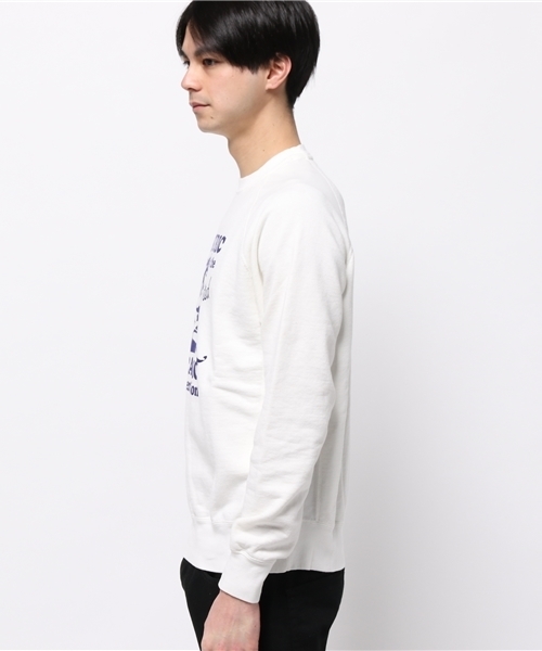 HYSTERIC GLAMOUR（ヒステリックグラマー）の「VACATION DAY pt SW（スウェット・メンズ・ネイビー/トップグレー/ホワイト・SMALL/MEDIUM/LARGE）」の5枚目の写真