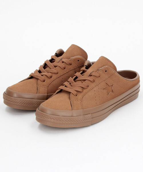 CONVERSE（コンバース）の「CONVERSE/コンバース ONE STAR SUEDE MULE/ワンスター スエード ミュール[23.0~25.0cmサイズ展開]　限定展開（スニーカー・レディース・ブラック/ブラウン・25.0cm/23.0cm/24.0cm）」の14枚目の写真