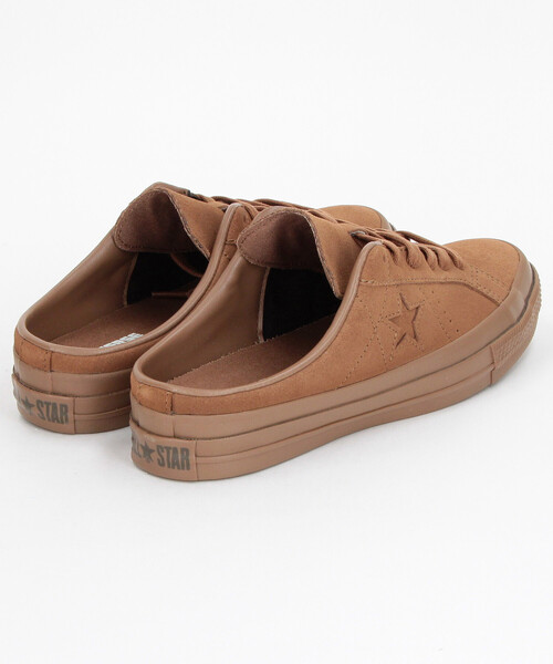 CONVERSE（コンバース）の「CONVERSE/コンバース ONE STAR SUEDE MULE/ワンスター スエード ミュール[23.0~25.0cmサイズ展開]　限定展開（スニーカー・レディース・ブラック/ブラウン・25.0cm/23.0cm/24.0cm）」の13枚目の写真