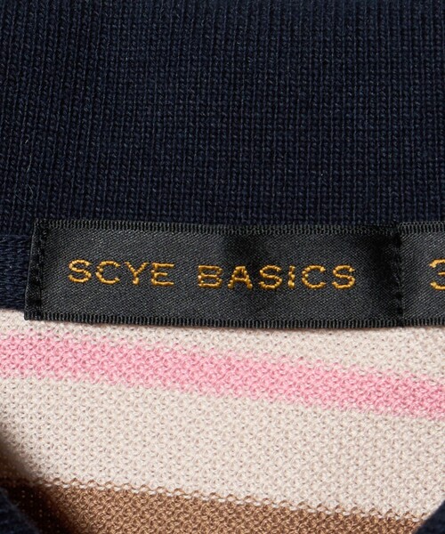 Scye（サイ）の「【別注】＜Scye ＞ボーダー ポロシャツ ‐united LOVE project 2026（Tシャツ/カットソー・レディース・ネイビー・38）」の17枚目の写真