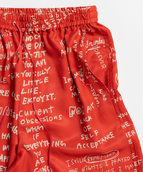 MAISON SPECIAL(メゾンスペシャル)の「【2026Summer PRE-ORDER】Handro Go Easy Pants/ハンドロゴイージーパンツ(その他パンツ・レディース・ブラック/ホワイト/レッド・36/38)」の9枚目の写真