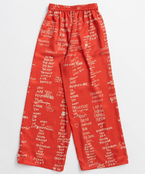 MAISON SPECIAL(メゾンスペシャル)の「【2026Summer PRE-ORDER】Handro Go Easy Pants/ハンドロゴイージーパンツ(その他パンツ・レディース・ブラック/ホワイト/レッド・36/38)」の11枚目の写真