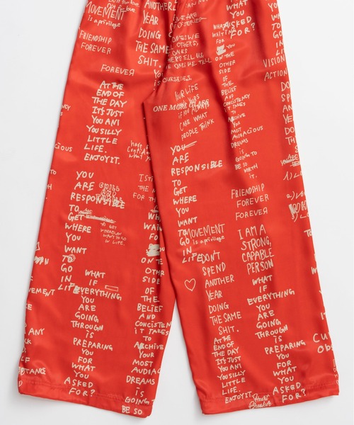 MAISON SPECIAL(メゾンスペシャル)の「【2026Summer PRE-ORDER】Handro Go Easy Pants/ハンドロゴイージーパンツ(その他パンツ・レディース・ブラック/ホワイト/レッド・36/38)」の13枚目の写真