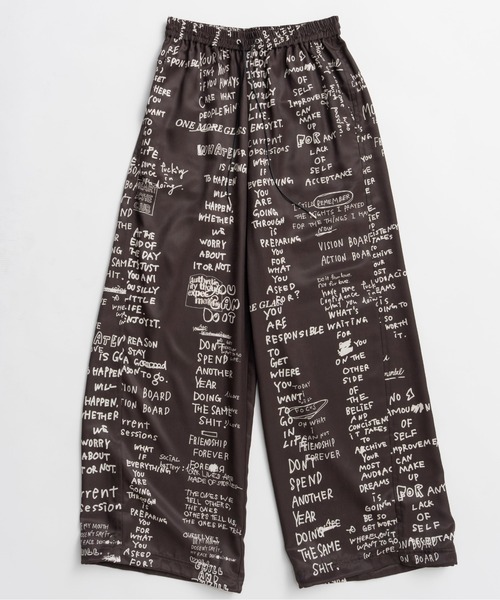 MAISON SPECIAL(メゾンスペシャル)の「【2026Summer PRE-ORDER】Handro Go Easy Pants/ハンドロゴイージーパンツ(その他パンツ・レディース・ブラック/ホワイト/レッド・36/38)」の15枚目の写真
