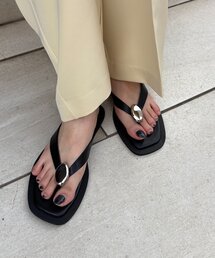CAPRICIEUX LE'MAGE | モチーフセパレートトングサンダル(パンプス)
