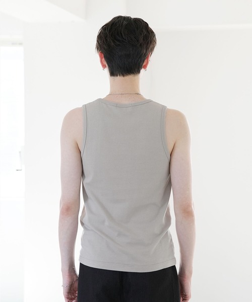 COTTON JERSEY SLIM-FIT TANK TOP（タンクトップ）｜ASTRONOMY