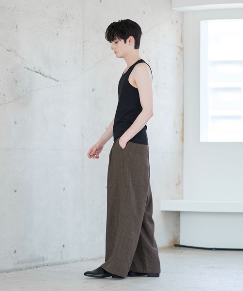 ASTRONOMY(アストロノミー)の「COTTON JERSEY SLIM-FIT TANK TOP(タンクトップ・メンズ・ホワイト/グレー/ブラック・XL/S/M/L)」の18枚目の写真