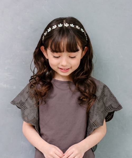 Rora(ローラ)の「カラハナ トップス(Tシャツ/カットソー・キッズ・チャコールグレー・110cm/120cm/150cm)」の12枚目の写真