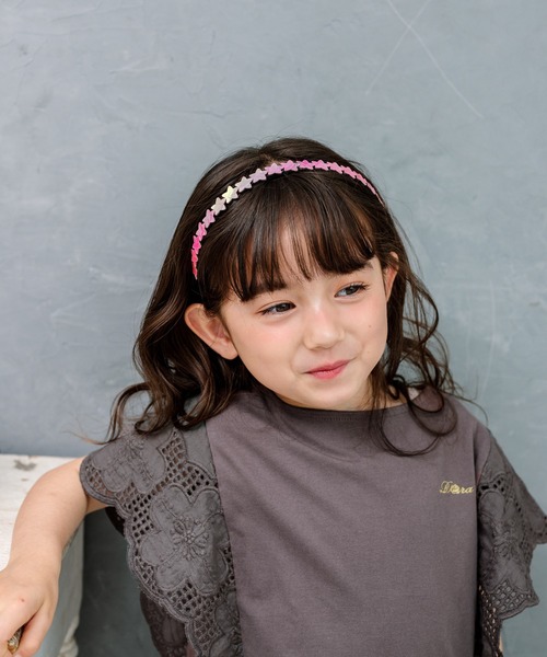 Rora(ローラ)の「カラハナ トップス(Tシャツ/カットソー・キッズ・チャコールグレー・110cm/120cm/150cm)」の17枚目の写真