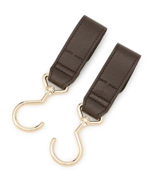 petit main(プティマイン)の「ベビーカーフック(ベビーカー/ベビーカー用品・キッズ・ダークブラウン/ブラック/ベージュ・F)」の3枚目の写真