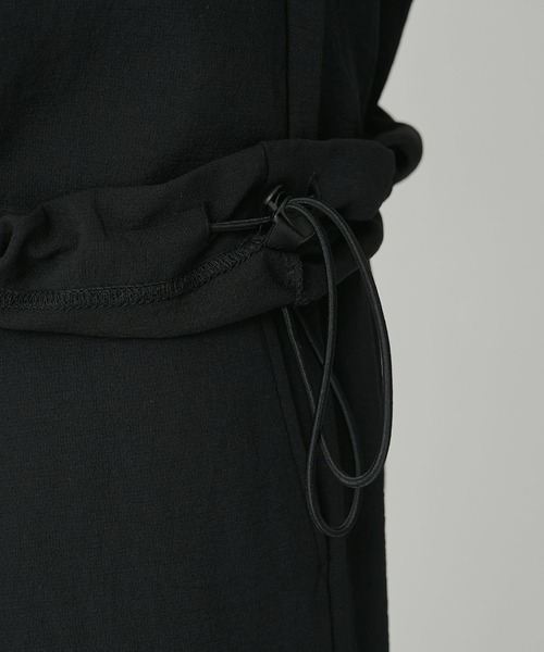 N.HOOLYWOOD(N.ハリウッド)の「【N.HOOLYWOOD/エヌハリウッド】別注2265-CS56-010 NATSU NO DRAWSTRING T-SHIRT(Tシャツ/カットソー・メンズ・ブラック・36/38/40)」の3枚目の写真
