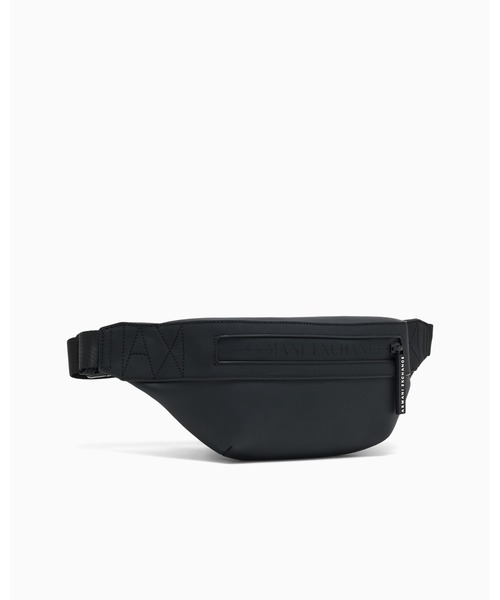 ARMANI EXCHANGE（アルマーニエクスチェンジ）の「【A|X アルマーニ エクスチェンジ】＜オンライン限定＞AXロゴ ボディバッグ/ウエストバッグ（ボディバッグ/ウエストポーチ・メンズ・ブラック・FREE）」の2枚目の写真