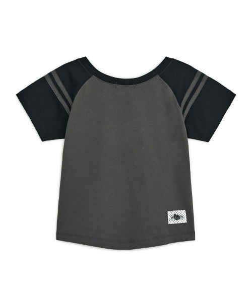 HUG YOUR SKIN(ハグユアスキン)の「72 ホットフィックスレグランTシャツ(チャコール)(Tシャツ/カットソー・レディース・その他・FREE)」の2枚目の写真