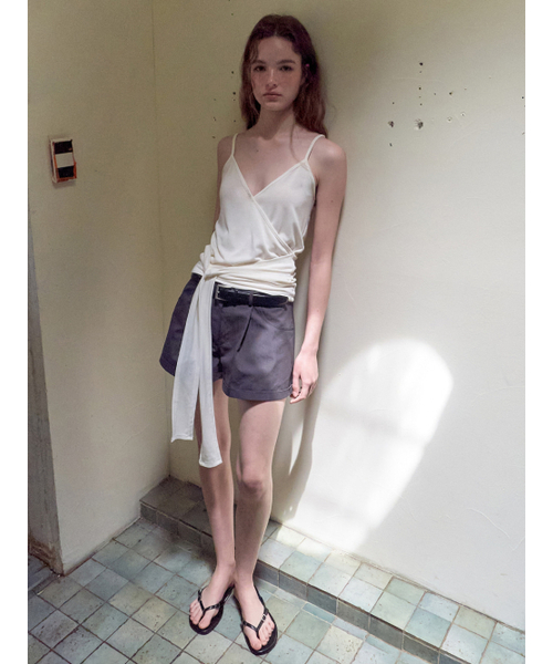 ETMON(エトモン)の「Turn Up Short Pants, Charcoal(その他パンツ・レディース・その他・SMALL/MEDIUM)」の2枚目の写真