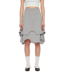 TRUNK PROJECT（トランクプロジェクト）の「Upside-Down Midi Skirt_Grey（スカート）」