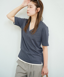 追加》Jersey Tunic プルオーバー 2（Tシャツ/カットソー）｜Plage