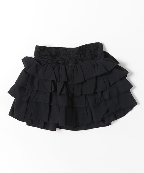 ALLuRing ChaRm（アリュリングチャーム）の「Angel Tiered Cake Skirt / エンジェルティアードケーキスカート（スカート・レディース・ブラック・FREE）」の9枚目の写真