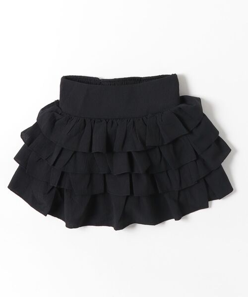 ALLuRing ChaRm（アリュリングチャーム）の「Angel Tiered Cake Skirt / エンジェルティアードケーキスカート（スカート・レディース・ブラック・FREE）」の8枚目の写真
