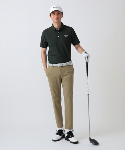 BEAMS GOLF(ビームスゴルフ)の「PURPLE LABEL / 撥水トリコット ストレッチ 3Dパンツ(接触冷感・UVカット)(その他パンツ・メンズ・オリーブ/ネイビー/ベージュ・50/48/44/52/46)」の4枚目の写真