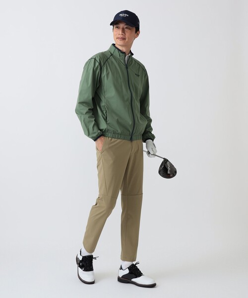 BEAMS GOLF(ビームスゴルフ)の「PURPLE LABEL / 撥水トリコット ストレッチ 3Dパンツ(接触冷感・UVカット)(その他パンツ・メンズ・オリーブ/ネイビー/ベージュ・50/48/44/52/46)」の8枚目の写真