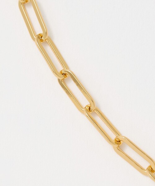 UNITED ARROWS(ユナイテッドアローズ)の「ラウンド ロック パヴェ チェーン ネックレス(ネックレス・レディース・シルバー/ゴールド・FREE)」の4枚目の写真