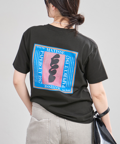 IENA(イエナ)の「THE CULTURE CODE/ザ カルチャーコード MATTIS Tシャツ(Tシャツ/カットソー・レディース・ホワイト/チャコールグレー/ライトグレー/グレー/ホワイト×ホワイト/ホワイト系その他・FREE)」の6枚目の写真