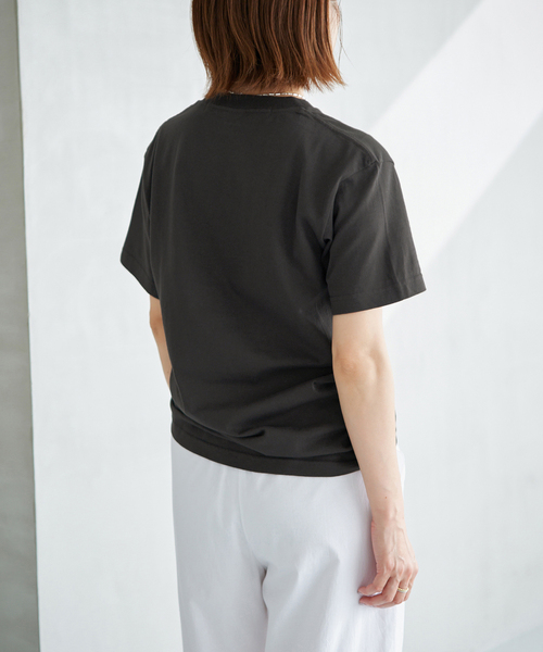 IENA(イエナ)の「THE CULTURE CODE/ザ カルチャーコード MATTIS Tシャツ(Tシャツ/カットソー・レディース・ホワイト/チャコールグレー/ライトグレー/グレー/ホワイト×ホワイト/ホワイト系その他・FREE)」の15枚目の写真