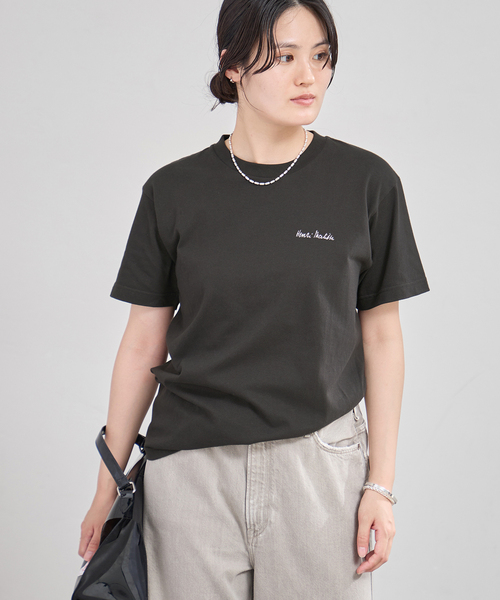 IENA(イエナ)の「THE CULTURE CODE/ザ カルチャーコード MATTIS Tシャツ(Tシャツ/カットソー・レディース・ホワイト/チャコールグレー/ライトグレー/グレー/ホワイト×ホワイト/ホワイト系その他・FREE)」の19枚目の写真