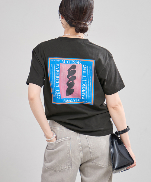 IENA(イエナ)の「THE CULTURE CODE/ザ カルチャーコード MATTIS Tシャツ(Tシャツ/カットソー・レディース・ホワイト/チャコールグレー/ライトグレー/グレー/ホワイト×ホワイト/ホワイト系その他・FREE)」の21枚目の写真