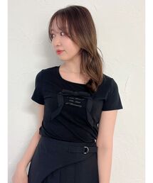 リボンディティールドッキングTシャツ
