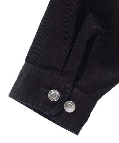 XLARGE（エクストララージ）の「FADED CORDUROY SHIRT（シャツ/ブラウス・メンズ・オフホワイト/ブルー/ブラック・XL/L/M/S）」の4枚目の写真