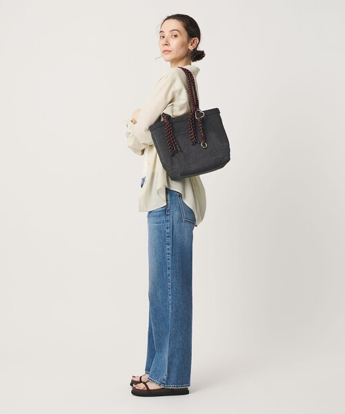 BEAUTY&YOUTH UNITED ARROWS(ビューティーアンドユースユナイテッドアローズ)の「パラコード キャンバス チャーム トートバッグ(トートバッグ・レディース・ナチュラル/ブラック・FREE)」の16枚目の写真