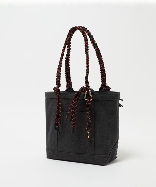 BEAUTY&YOUTH UNITED ARROWS(ビューティーアンドユースユナイテッドアローズ)の「パラコード キャンバス チャーム トートバッグ(トートバッグ・レディース・ナチュラル/ブラック・FREE)」の18枚目の写真