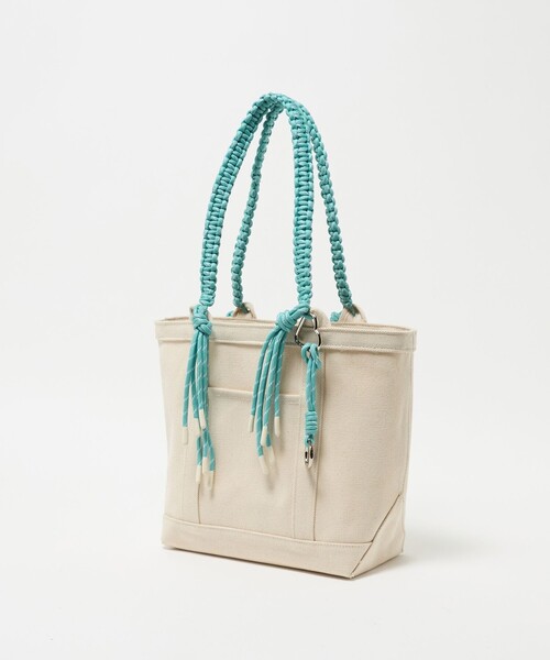 BEAUTY&YOUTH UNITED ARROWS(ビューティーアンドユースユナイテッドアローズ)の「パラコード キャンバス チャーム トートバッグ(トートバッグ・レディース・ナチュラル/ブラック・FREE)」の9枚目の写真