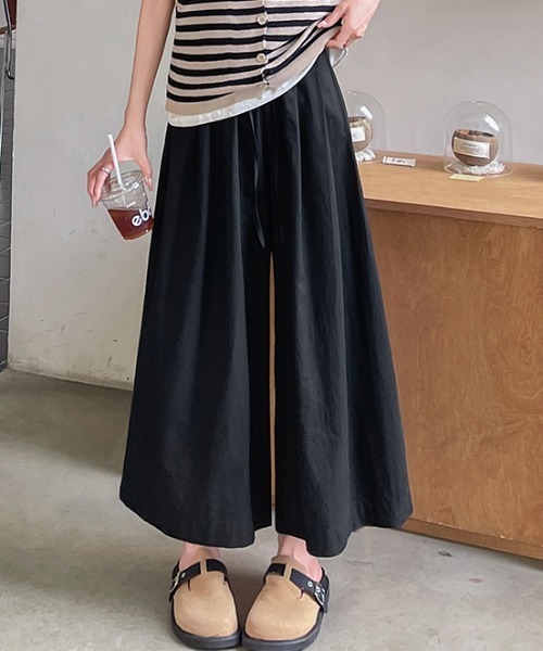 AMAJI(アマジ)の「天? ハイウエスト ガウチョパンツ(その他パンツ・レディース・イエロー/ホワイト/ベージュ/ブラック・SMALL/MEDIUM/LARGE/X-LARGE)」の11枚目の写真