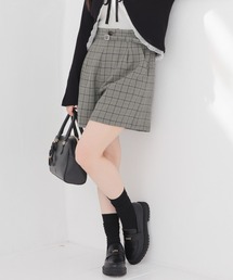 ベルト付ショートパンツ