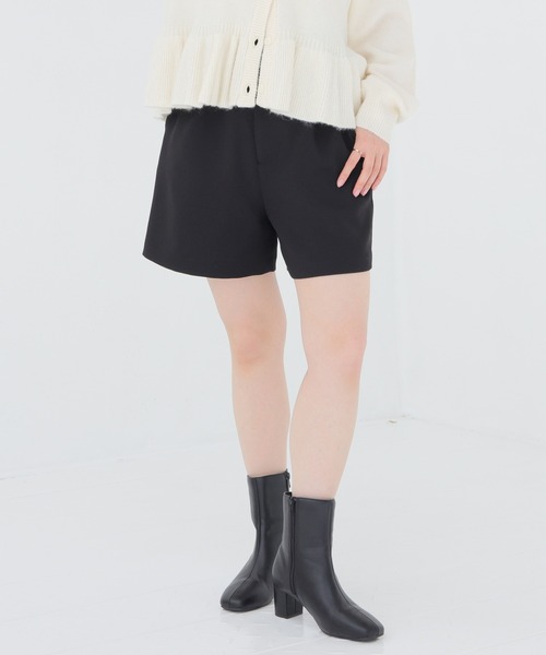 Honeys(ハニーズ)の「ベルト付ショートパンツ(その他パンツ・レディース・ホワイト系その他2/ブラウン系その他2/ブラック/ヘザーチャコール・M/LL/L/SS/S)」の14枚目の写真