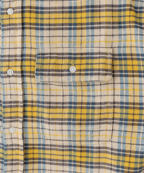 R13（アールサーティーン）の「【R13/アールサーティーン】CROPPED WORK Shirt（シャツ/ブラウス・レディース・イエロー・FREE）」の12枚目の写真