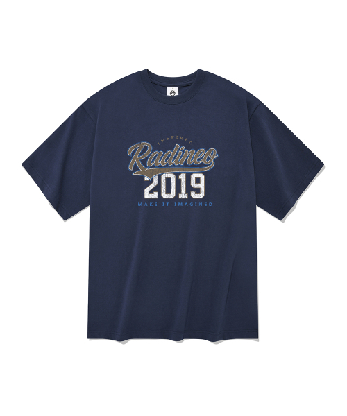 RADINEO(ラディネオ)の「ベーシックロゴ半袖Tシャツネイビー(Tシャツ/カットソー・メンズ・その他・X-LARGE/SMALL/MEDIUM/LARGE)」の1枚目の写真