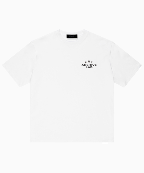MOON FAIRY（ムーンフェアリー）の「FRT オーバーサイズ 半袖Tシャツ [ホワイト]（Tシャツ/カットソー・レディース・その他・MEDIUM/LARGE/X-LARGE/SMALL）」の2枚目の写真