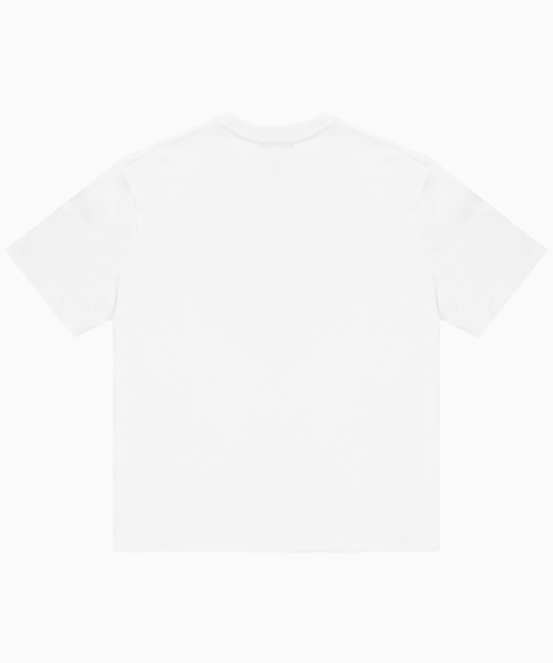 MOON FAIRY（ムーンフェアリー）の「FRT オーバーサイズ 半袖Tシャツ [ホワイト]（Tシャツ/カットソー・レディース・その他・MEDIUM/LARGE/X-LARGE/SMALL）」の3枚目の写真