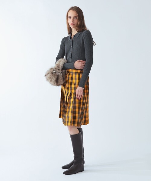 FRED PERRY(フレッドペリー)の「【別注】FRED PERRY / チェック スカート(スカート・レディース・ホワイト系その他/イエロー系その他・8/10)」の8枚目の写真