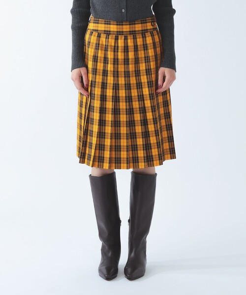 FRED PERRY(フレッドペリー)の「【別注】FRED PERRY / チェック スカート(スカート・レディース・ホワイト系その他/イエロー系その他・8/10)」の12枚目の写真