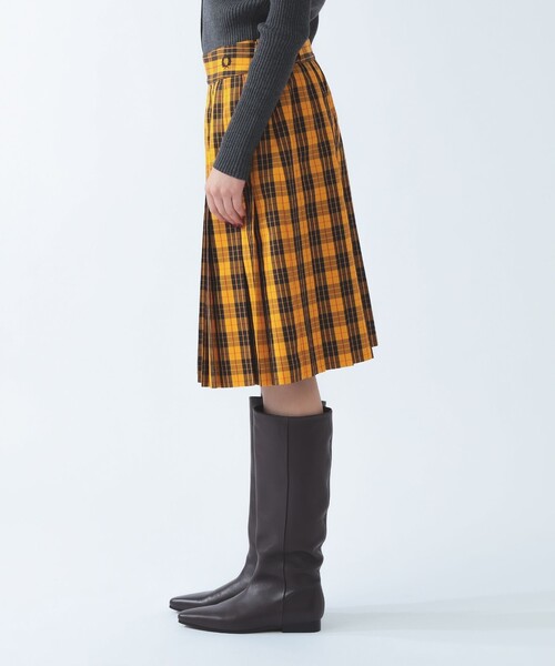FRED PERRY(フレッドペリー)の「【別注】FRED PERRY / チェック スカート(スカート・レディース・ホワイト系その他/イエロー系その他・8/10)」の13枚目の写真