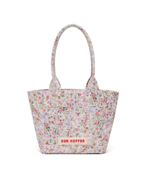 SHOPPER VINTAGE [FLOWER-WHITE]-MINI