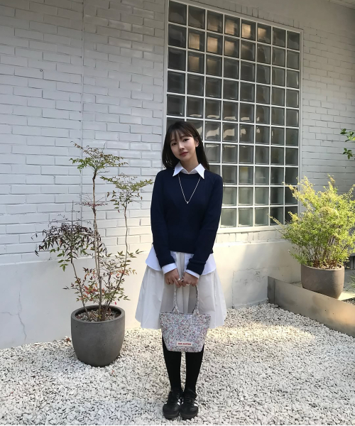 DER KOFFER（デルコッファー）の「SHOPPER VINTAGE [FLOWER-WHITE]-MINI（トートバッグ・レディース・その他・FREE）」の5枚目の写真