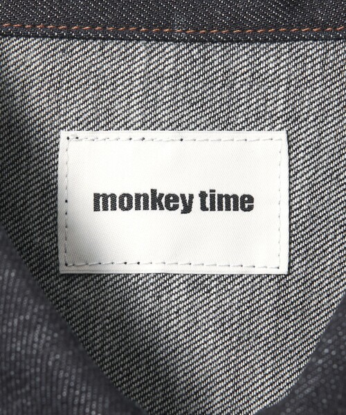 MONKEY TIME(モンキータイム)の「トラッカー ジャケット Type-1(デニムジャケット・メンズ・ベージュ/ネイビー・XL/S/L/M)」の10枚目の写真