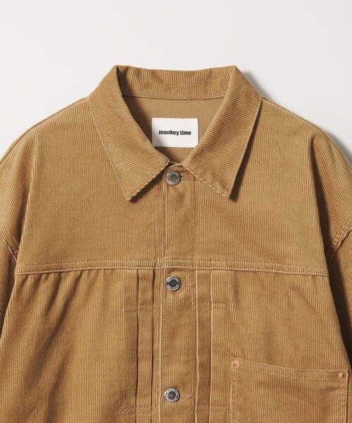 MONKEY TIME(モンキータイム)の「トラッカー ジャケット Type-1(デニムジャケット・メンズ・ベージュ/ネイビー・XL/S/L/M)」の11枚目の写真