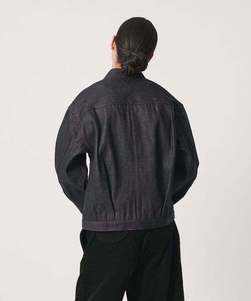 MONKEY TIME(モンキータイム)の「トラッカー ジャケット Type-1(デニムジャケット・メンズ・ベージュ/ネイビー・XL/S/L/M)」の14枚目の写真